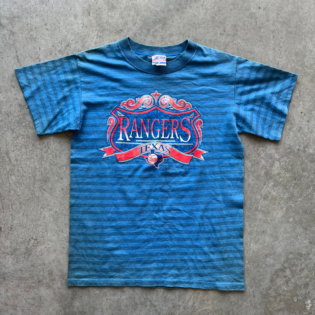 M 90s Striped Rangers Tee