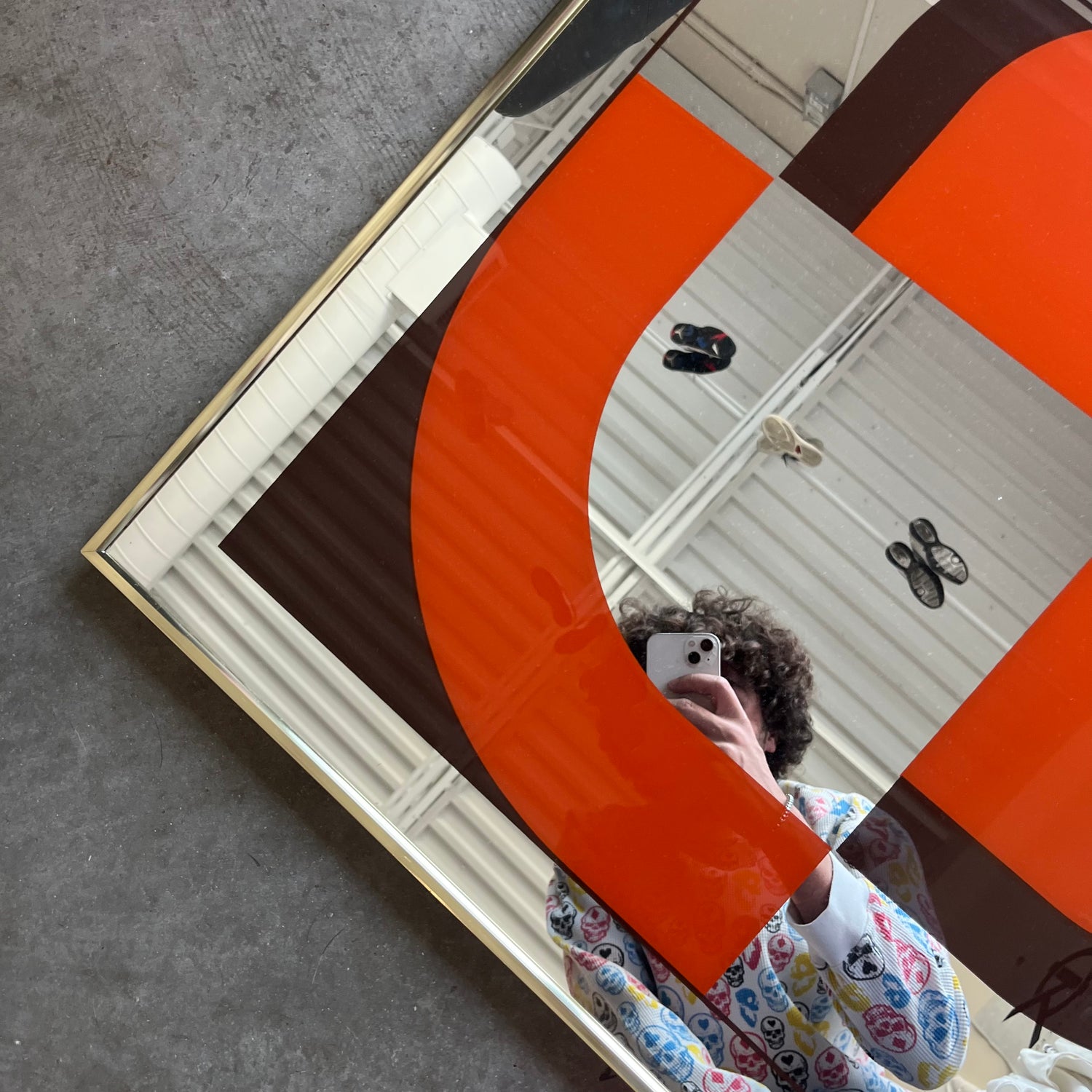 1960s-70s Mid Century Modern Turner Brand Mirror