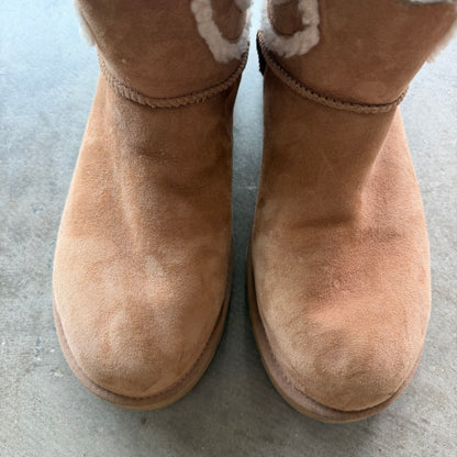 13 Ugg x Telfar Logo Mini Chestnut Boots