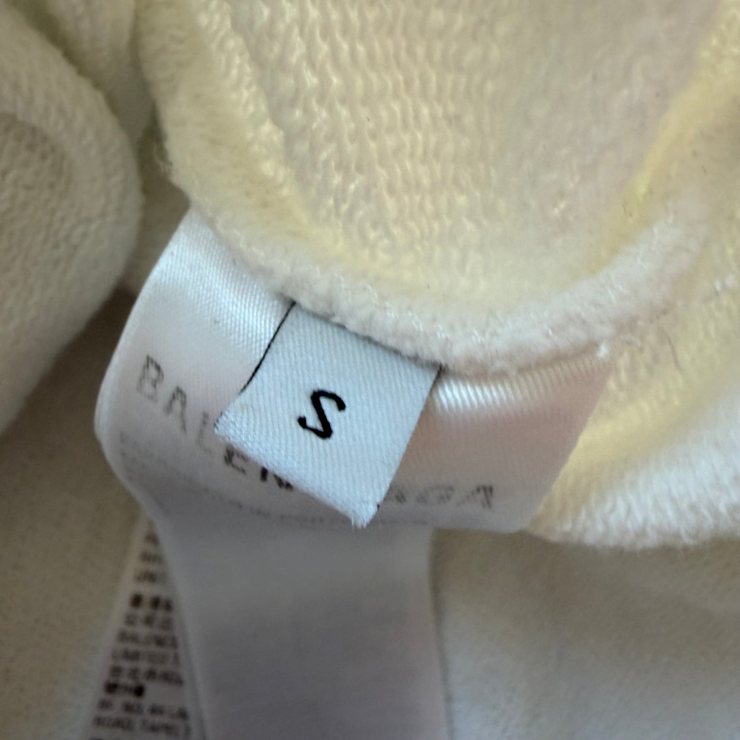 S Balenciaga Champs Zipup White