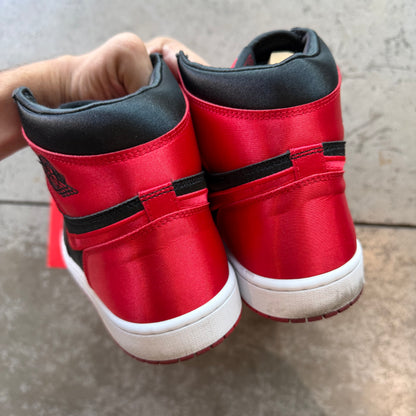 11w/9.5m Used Jordan 1 High Satin Bred
