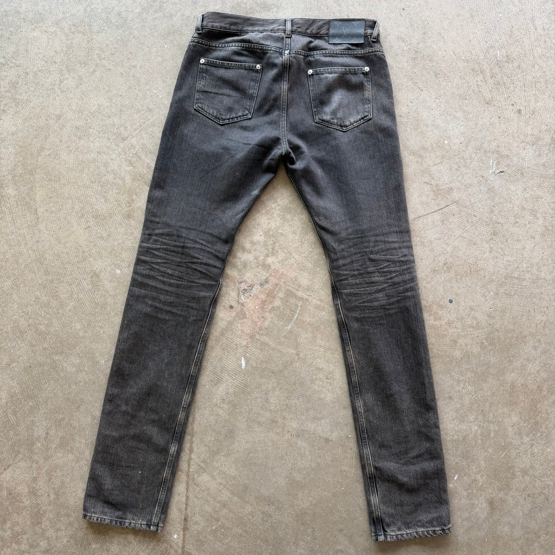 34x34 Louis Vuitton Black Denim