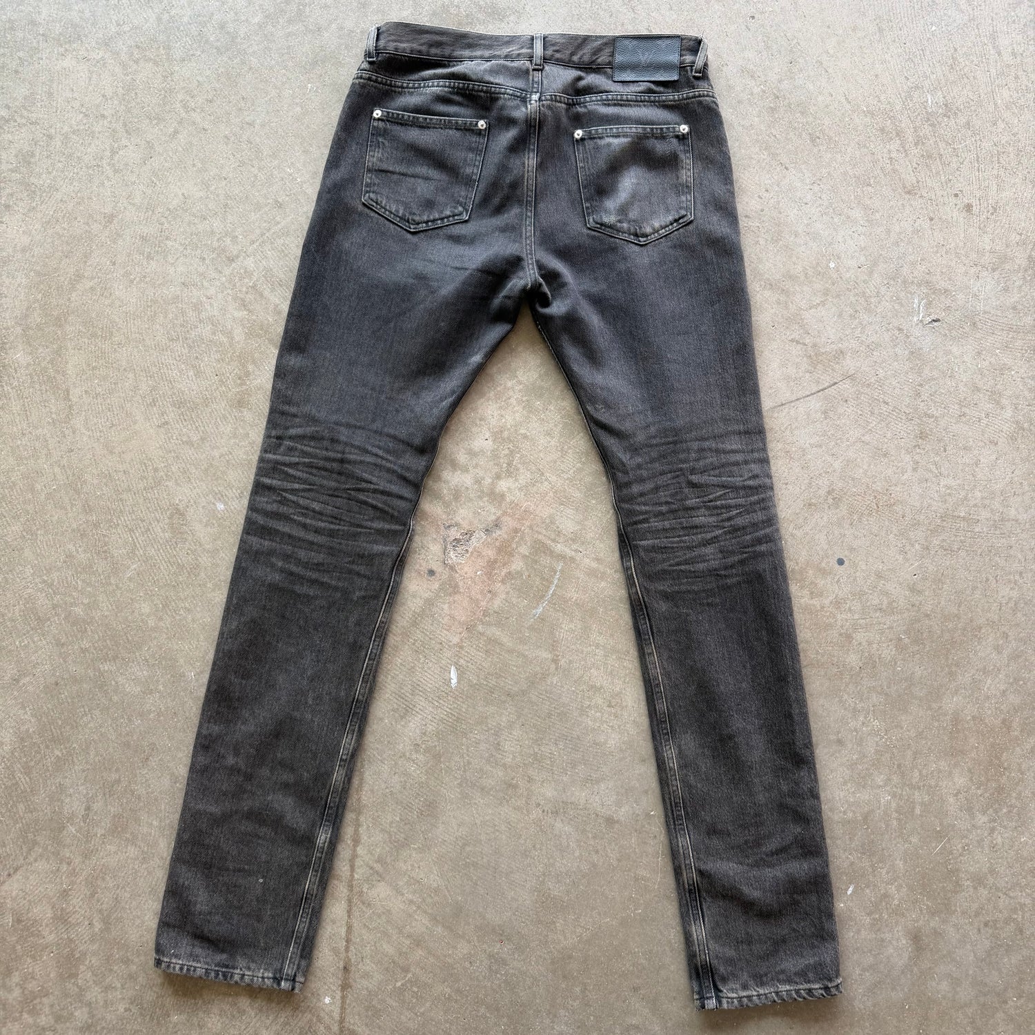34x34 Louis Vuitton Black Denim