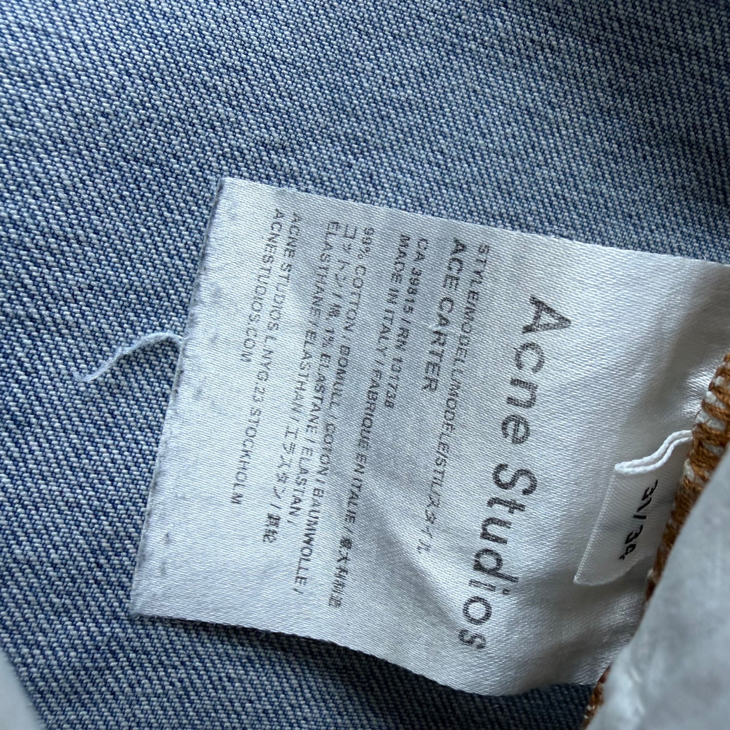 31x34 Acne Studios Jeans