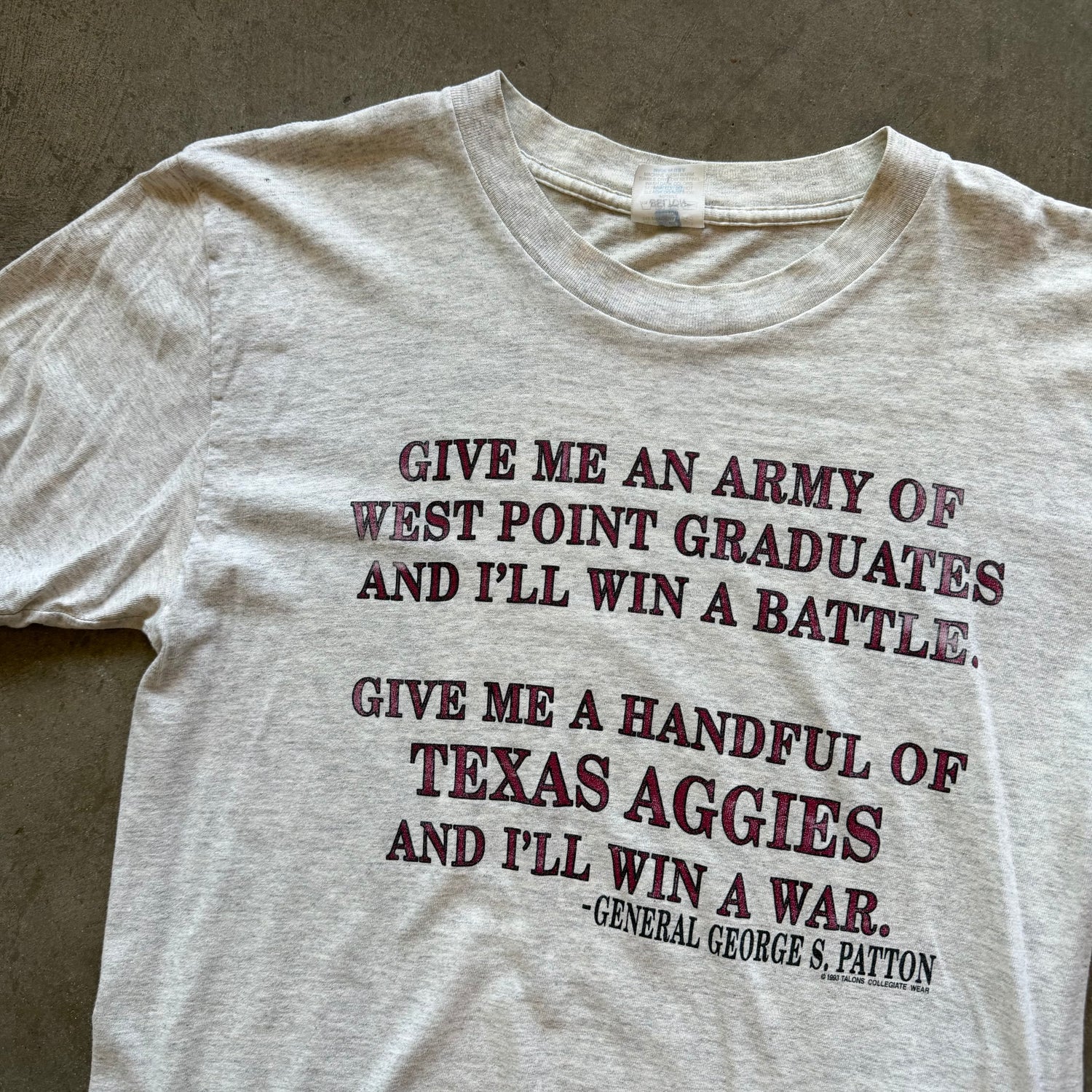 L 90s Texas A&amp;M War Tee