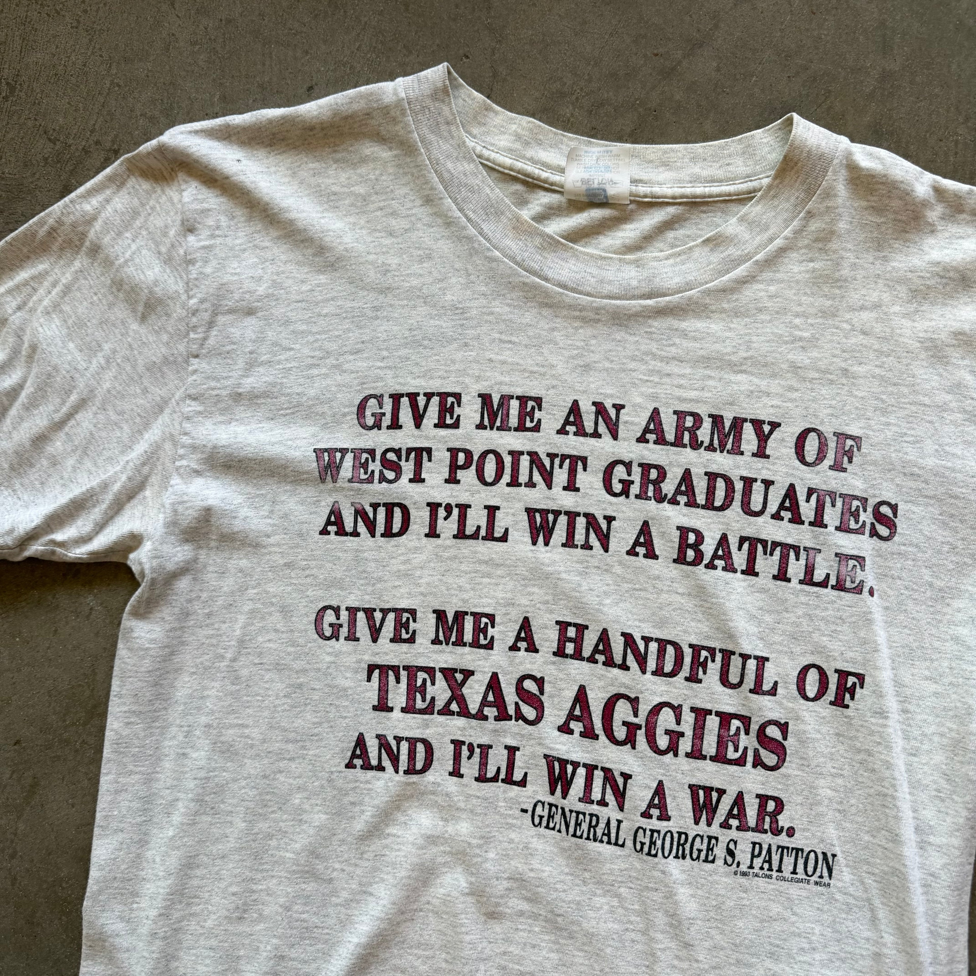 L 90s Texas A&amp;M War Tee