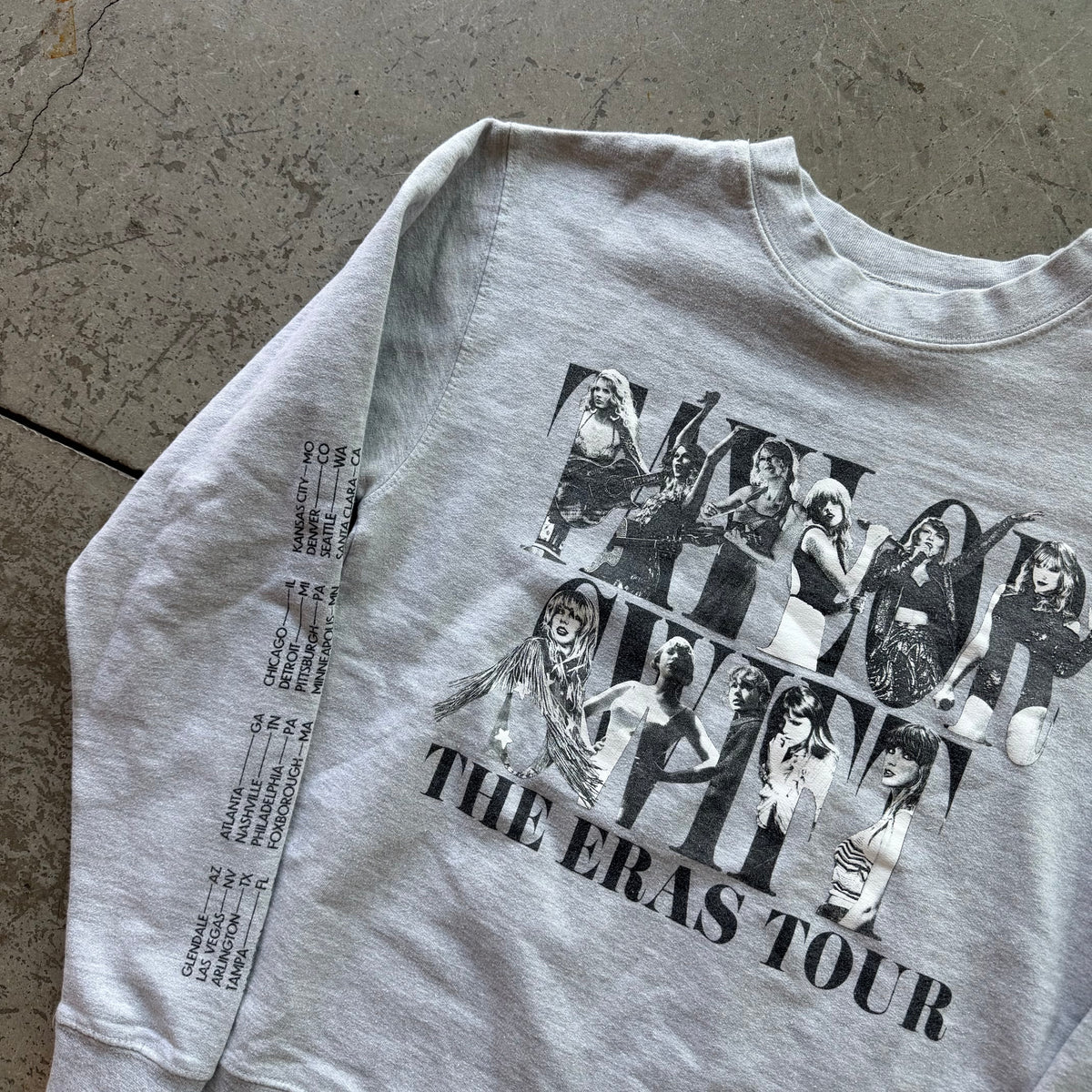 S Taylor Swift Eras Tour Crewneck