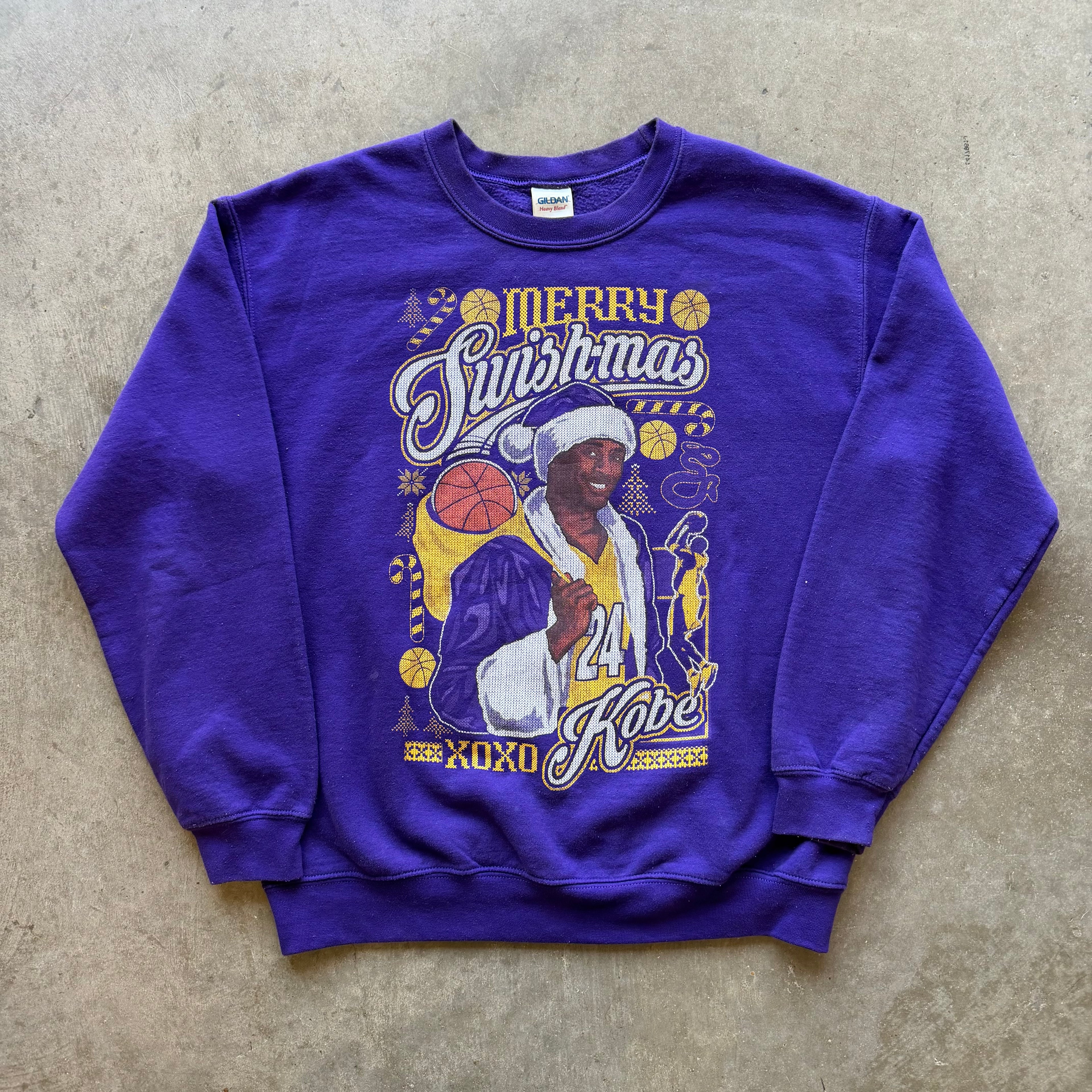 M 00s Kobe Christmas Crewneck