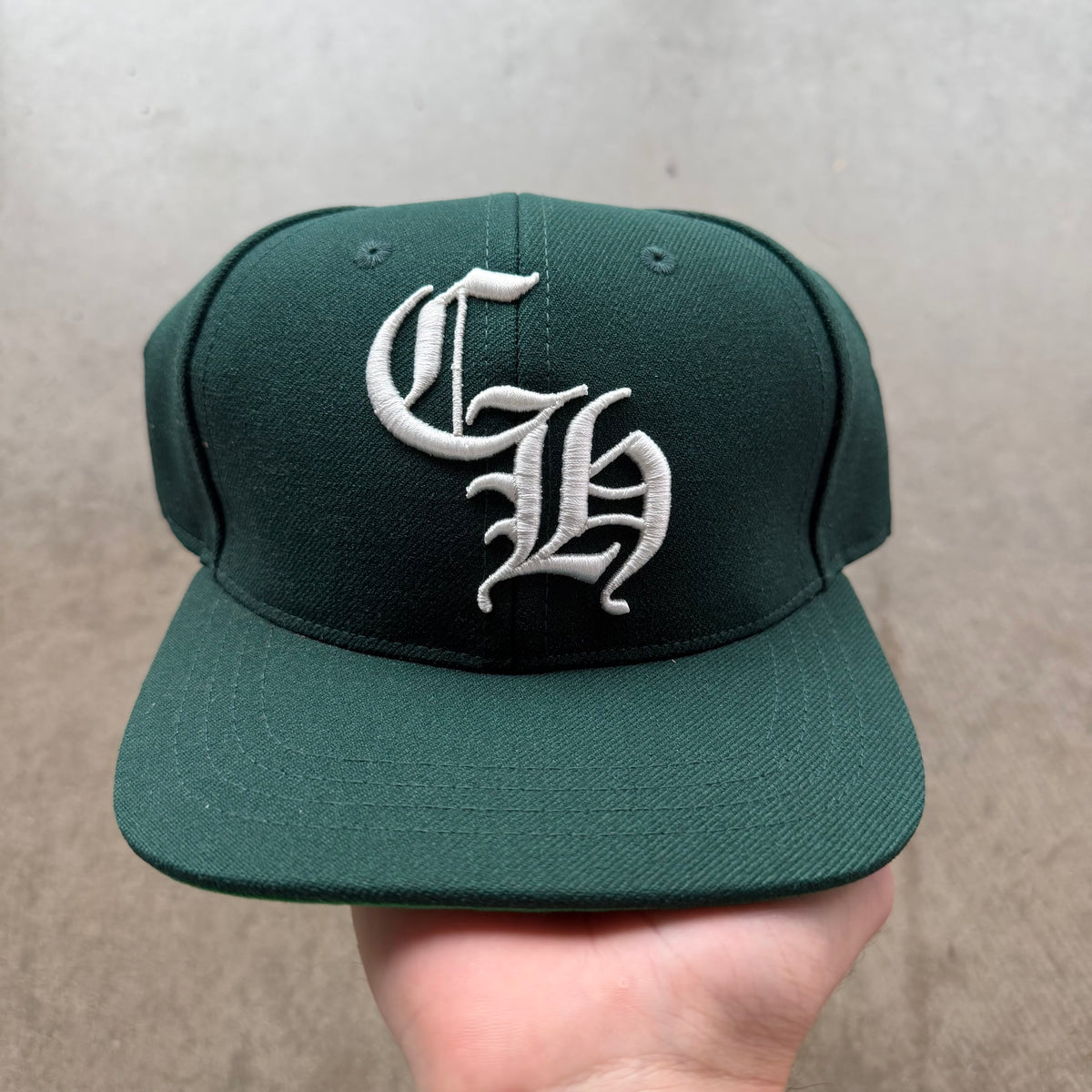 Chrome Hearts Baseball Hat Green White