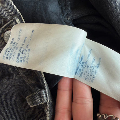 34x34 Louis Vuitton Black Denim