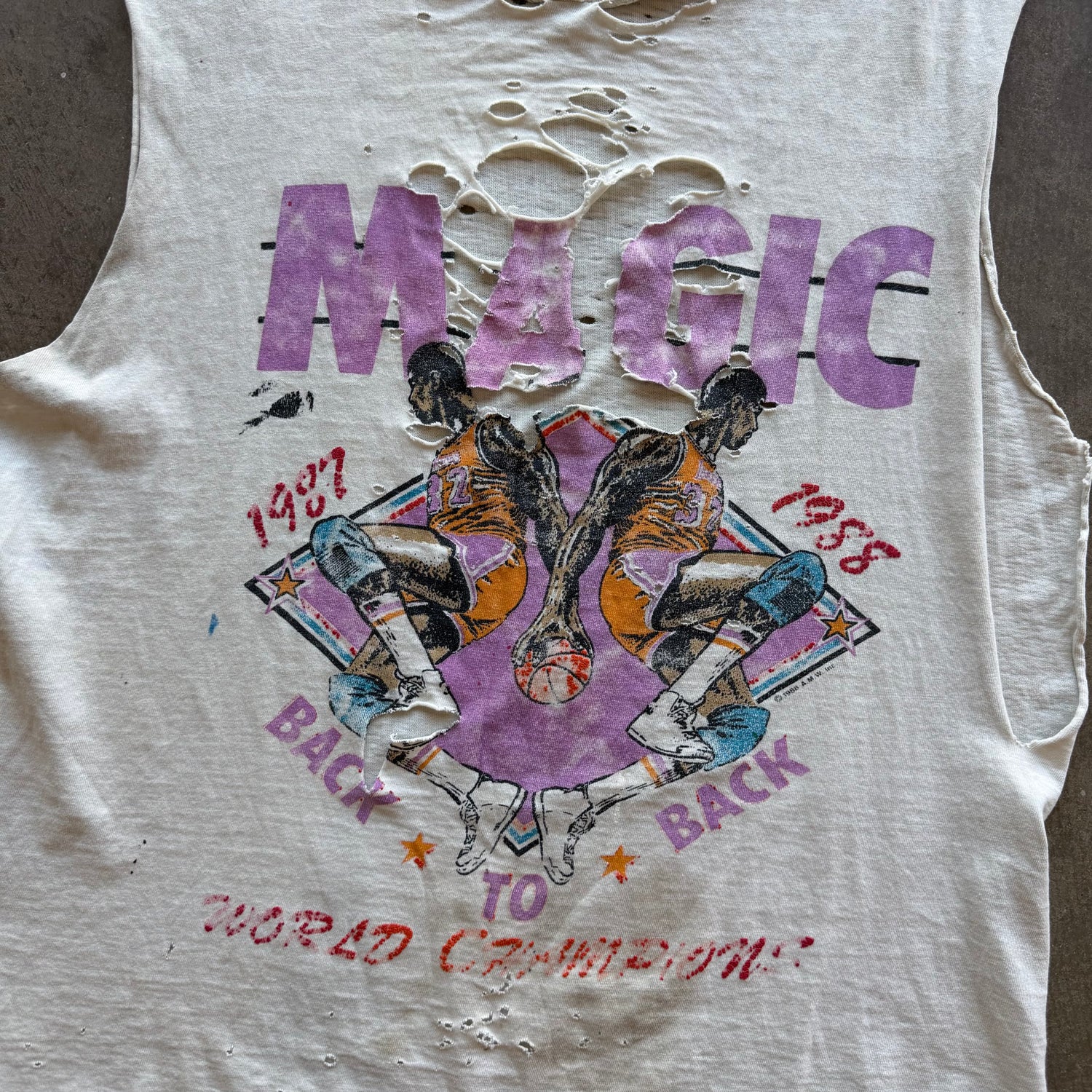 L Thrashed Magic Johnson Cutoff