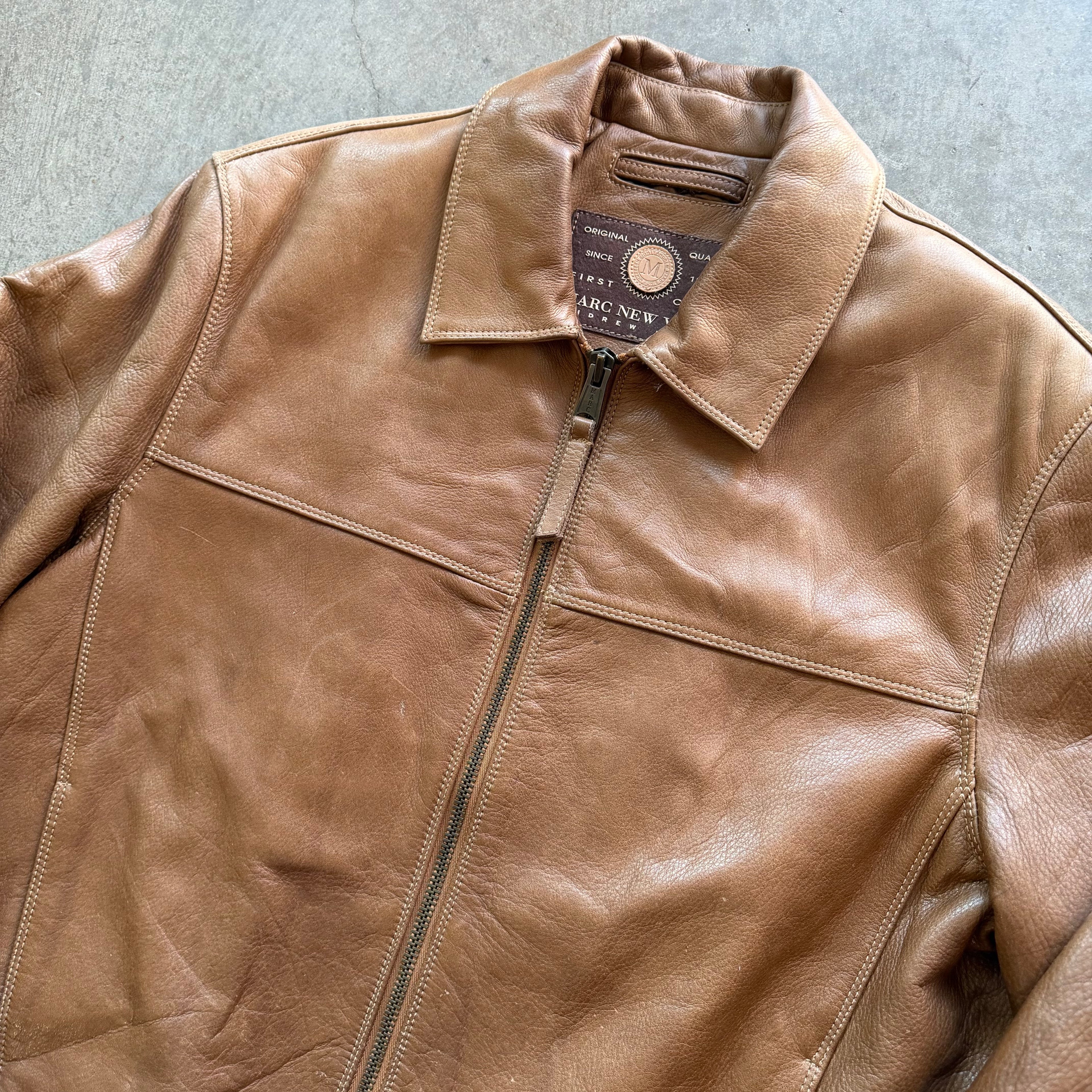 L 00s Marc New York Leather Jacket