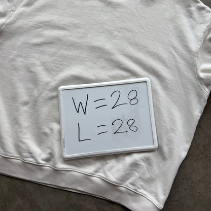 XL Kapital Bone Crewneck White Blue