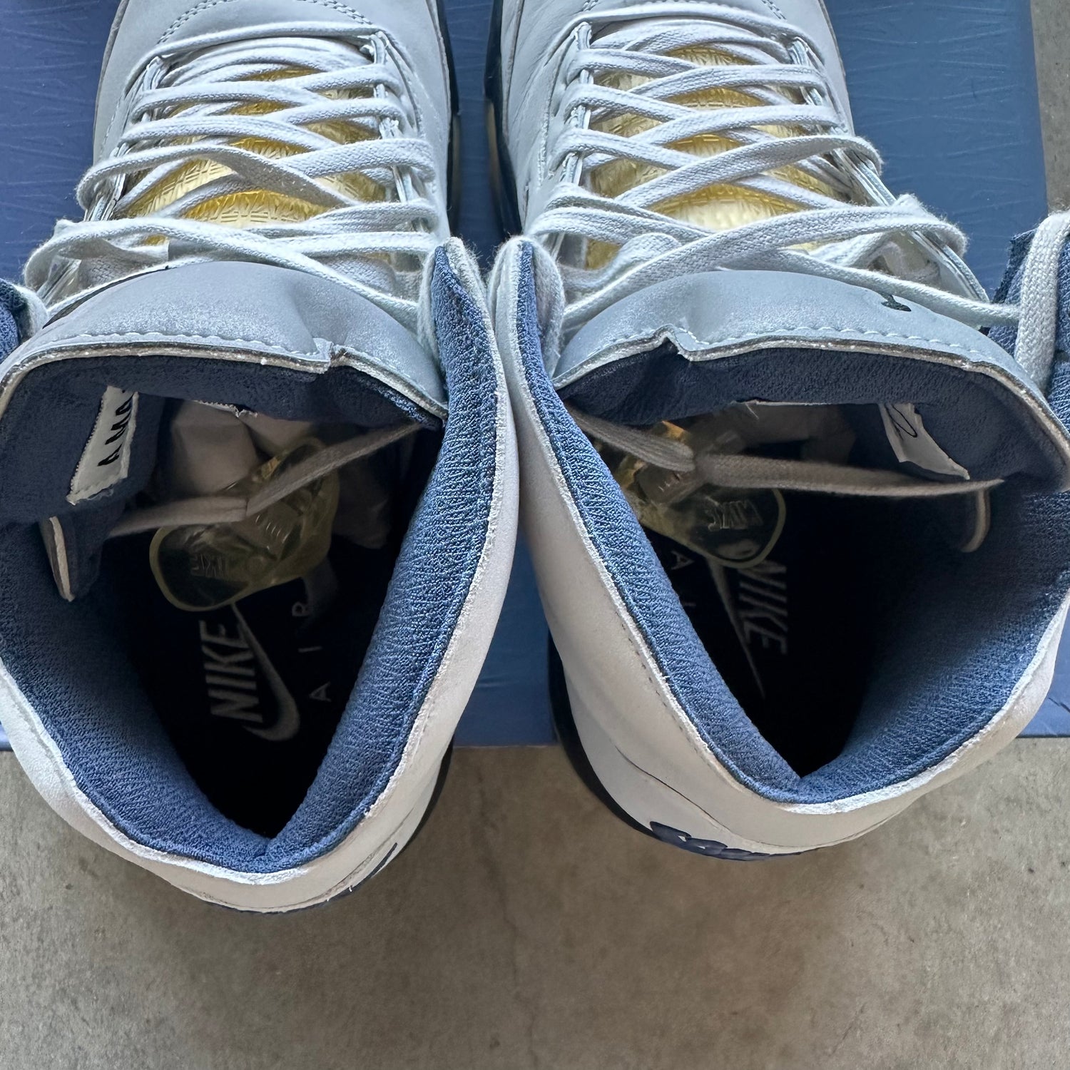 12M Used Jordan 5 AMA White