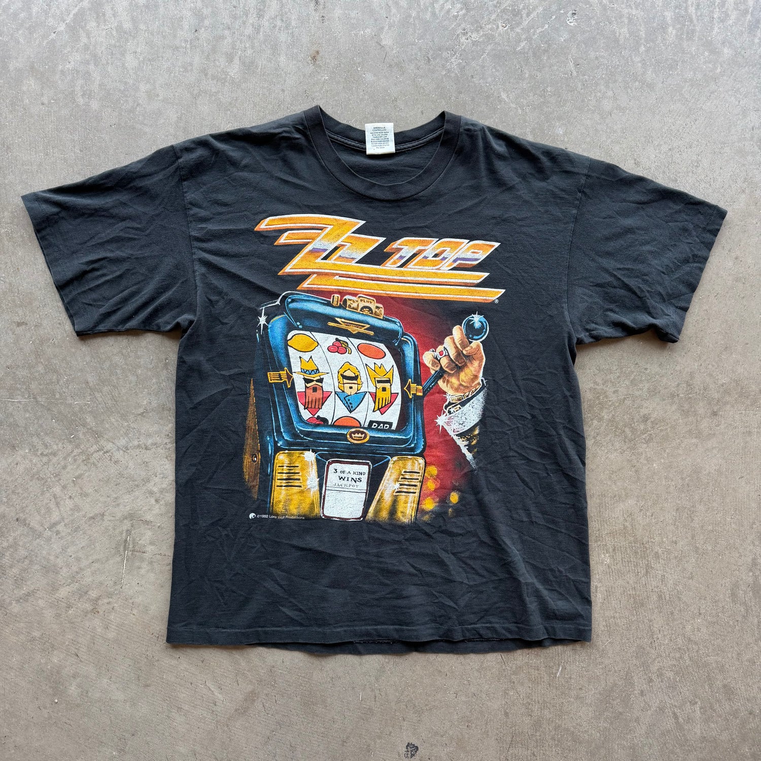XL 92 ZZTop Las Vegas Tee
