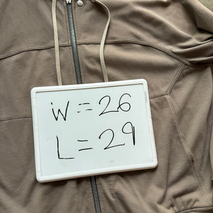 L Rick Owens Hollywood Windbreaker Zipup