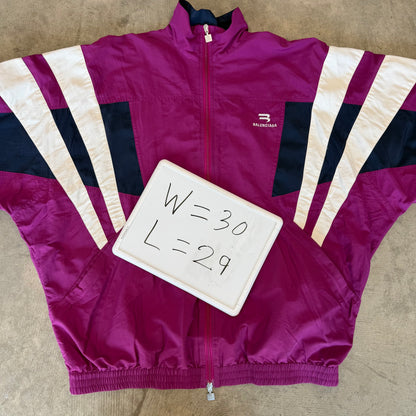 XL Balenciaga Sporty B Track Jacket Pink