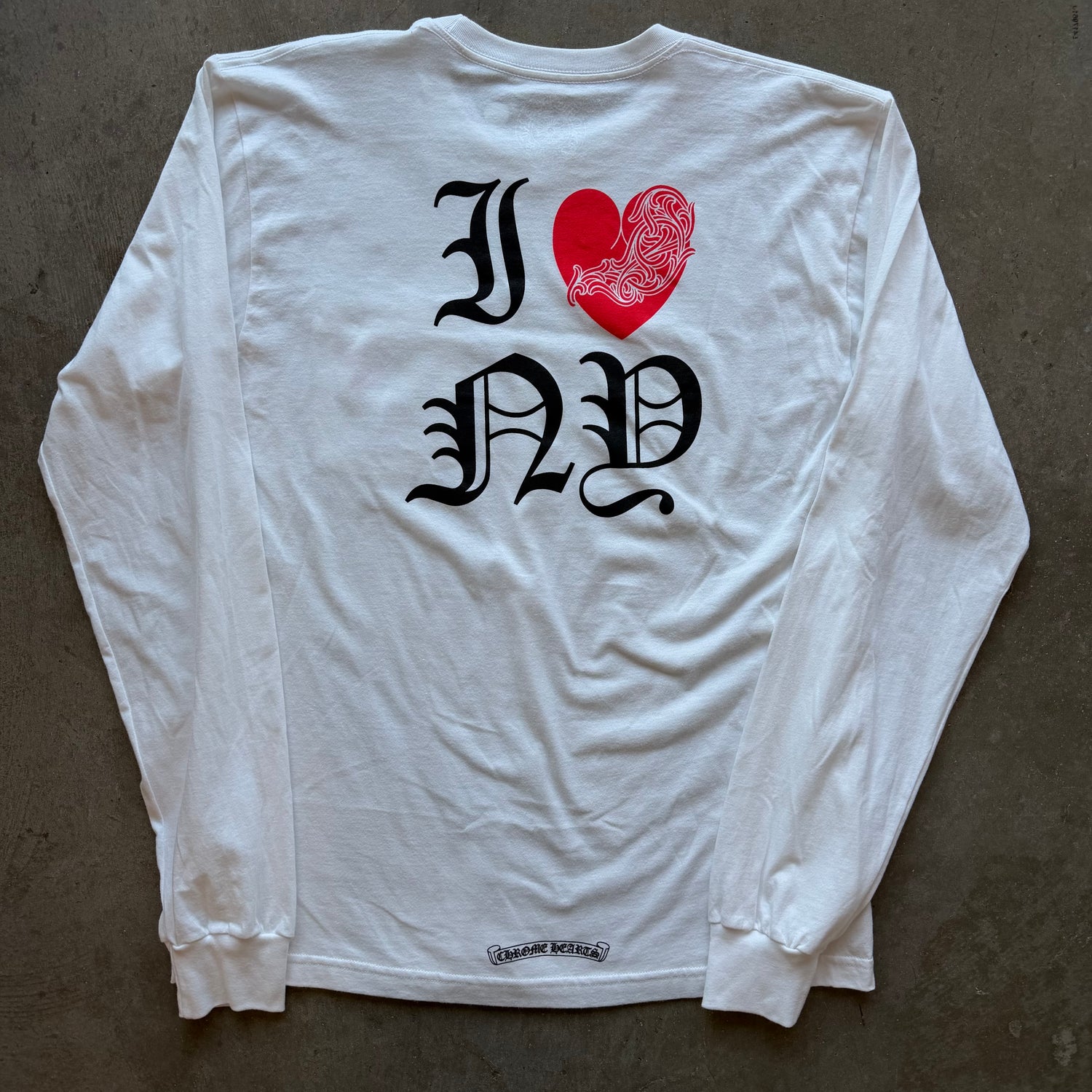 L Chrome Hearts I Heart NY Longsleeve
