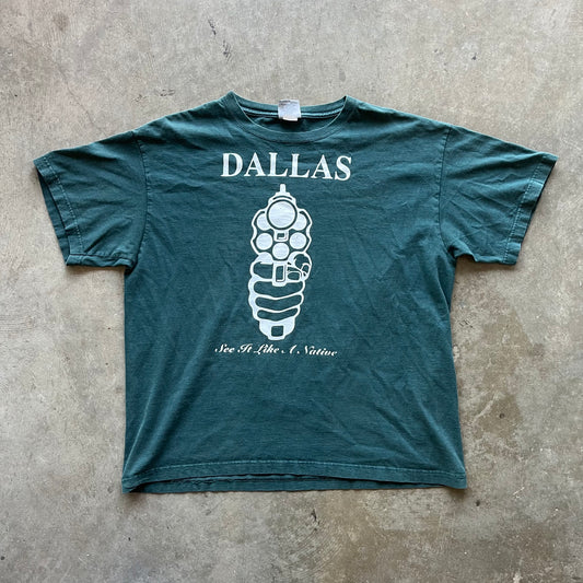 XL Green/White Rework Dallas Tee