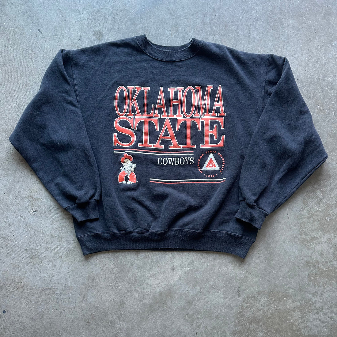 XXL 90s Oklahoma State Crewneck
