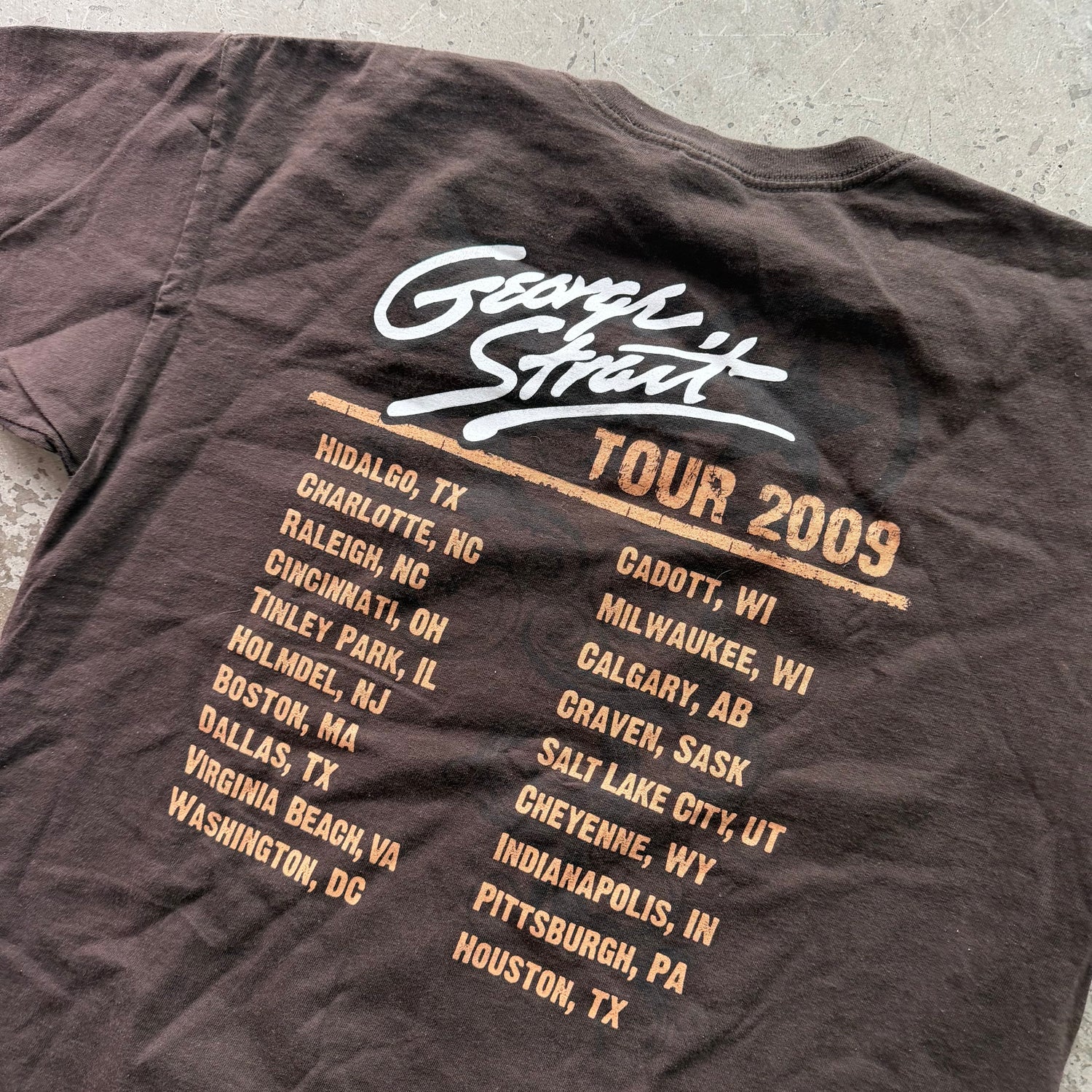 L 09 George Straight Tee