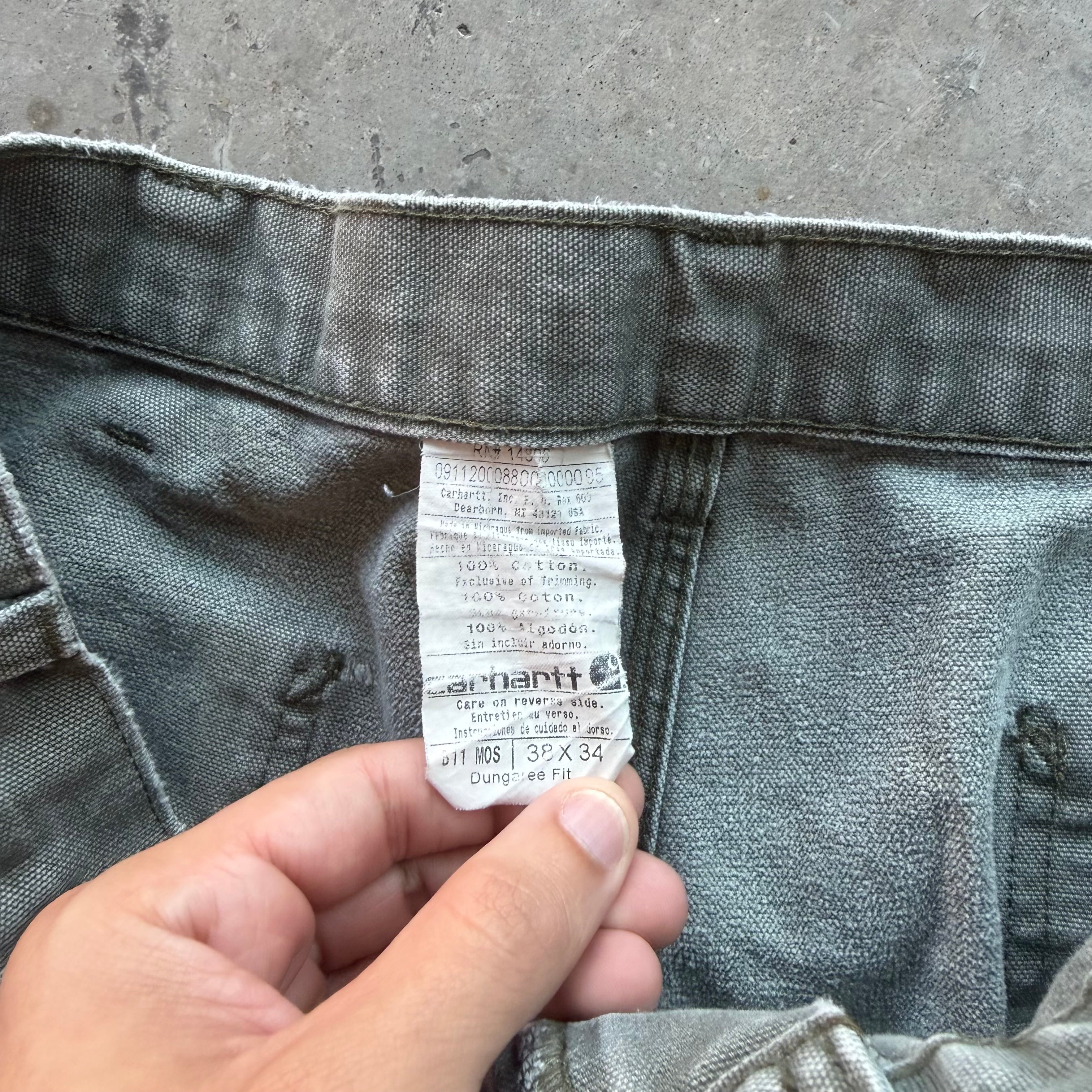 38x34 00s Distressed Carhartt Pants