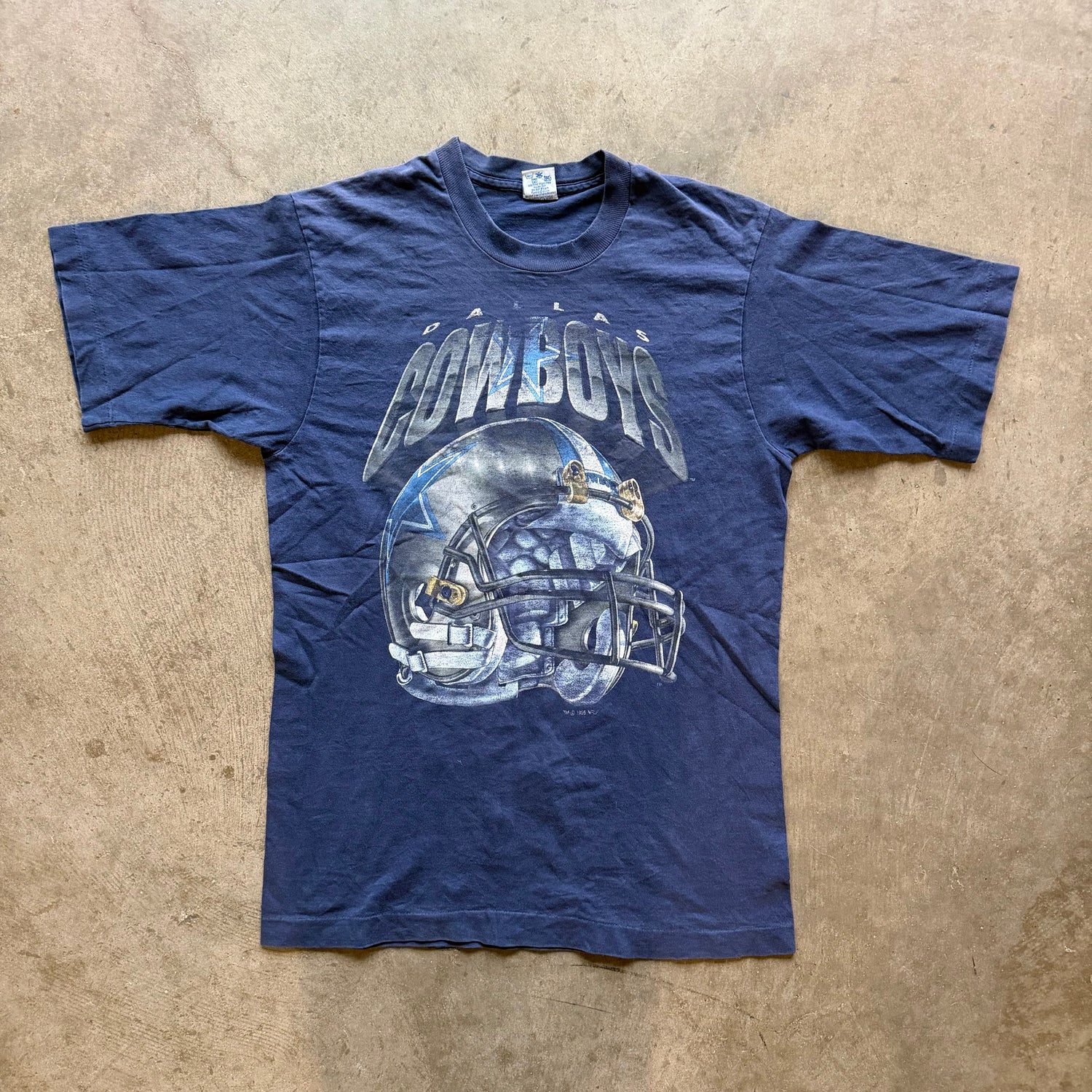 M 90s Salem Cowboys Helmet Tee
