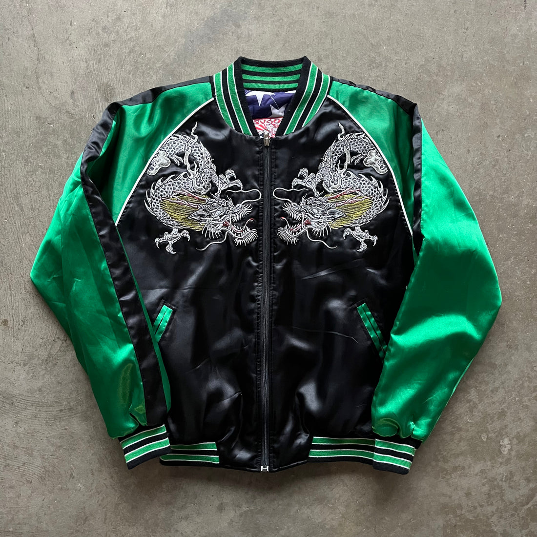 XL 00s Sugoi Tattoo Souvenir Jacket