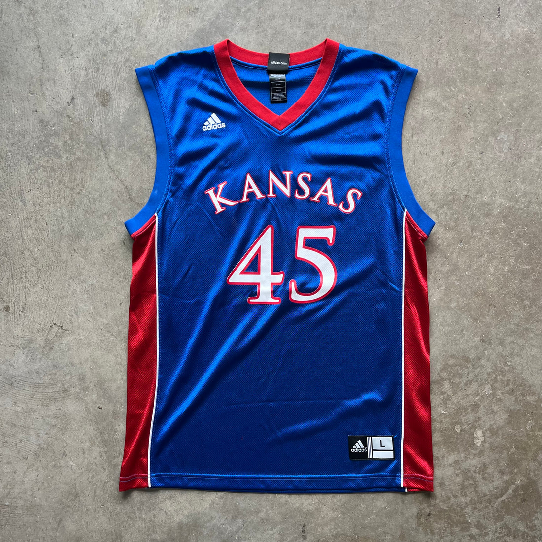 L 00s Kansas Basketball Jersey