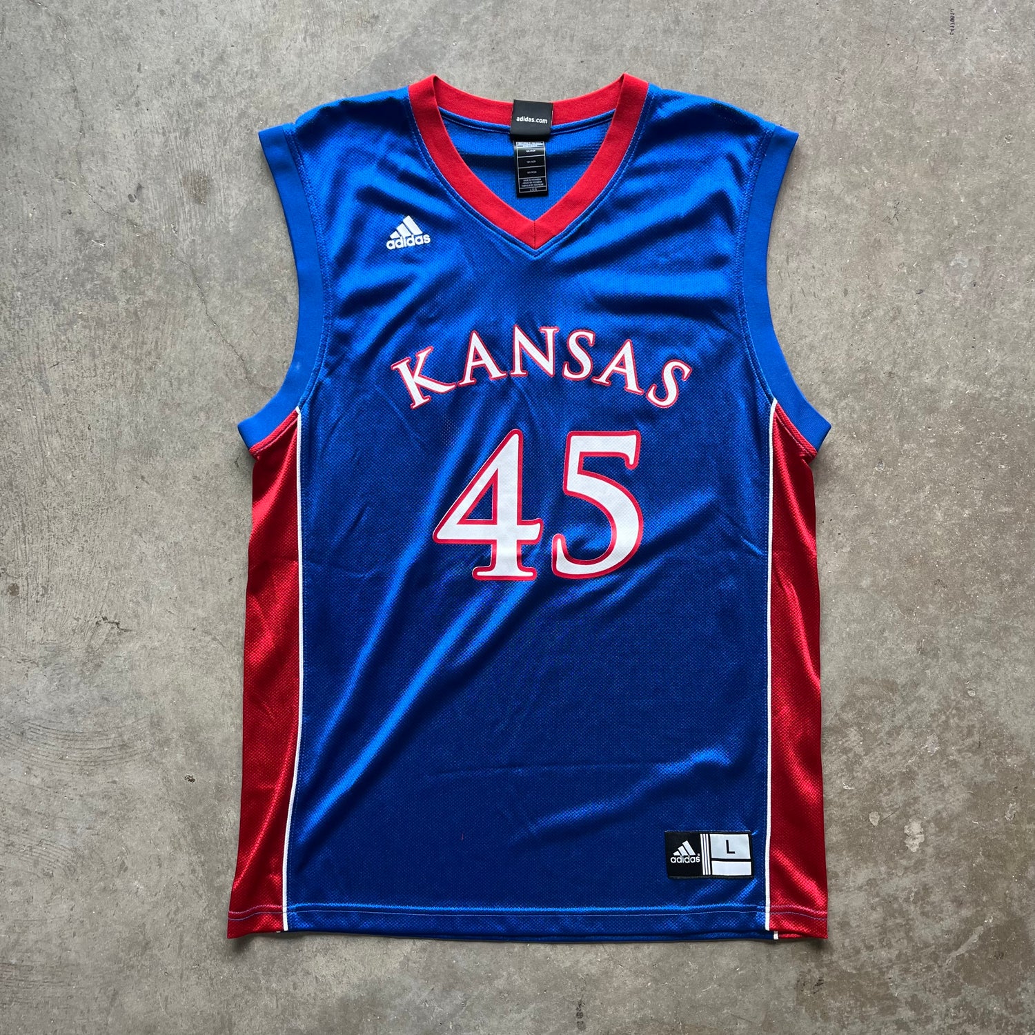 L 00s Kansas Basketball Jersey
