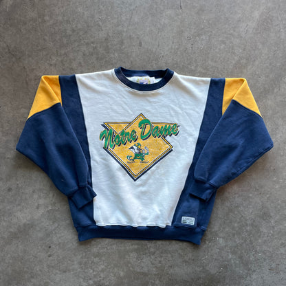 M 90s Norte Dame Crewneck