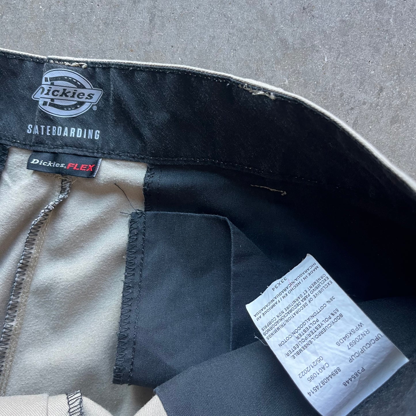 33x34 Dickies Skate Pants