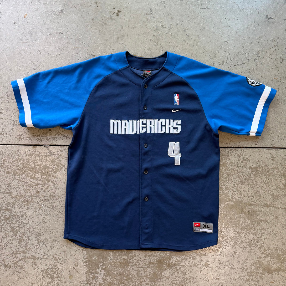 XL 00s Mavericks Finley Warm Up Jersey