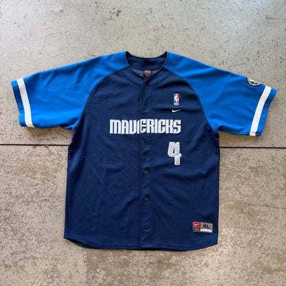 XL 00s Mavericks Finley Warm Up Jersey