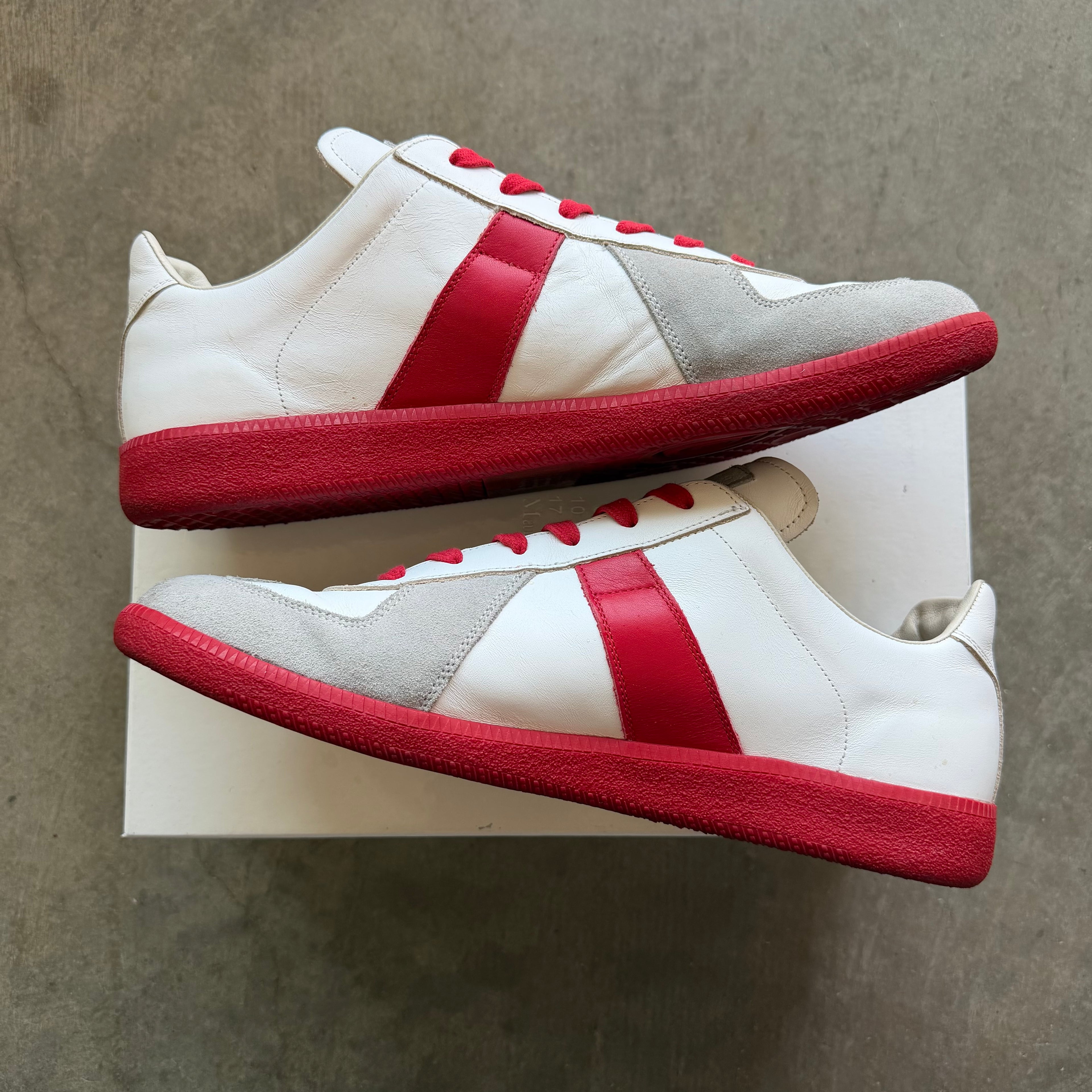 13 Maison Margiela Replica Gat Red White