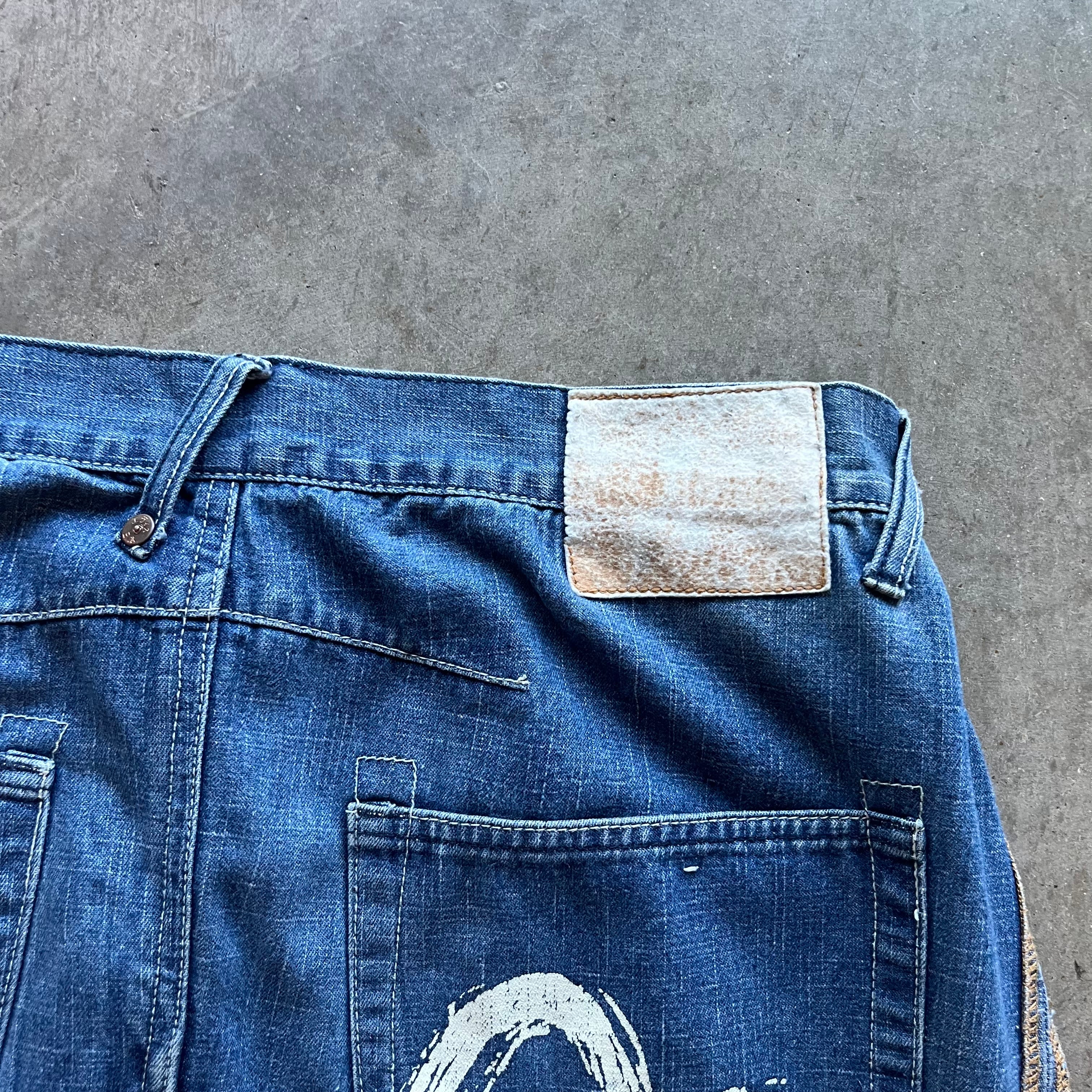 34x32 Seagull Evisu Jeans