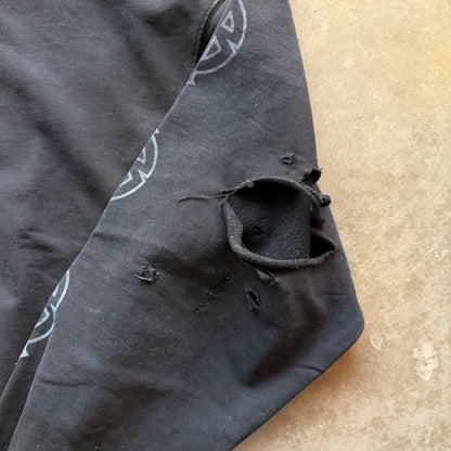 M Brand New Balenciaga Paris Moon Hoodie