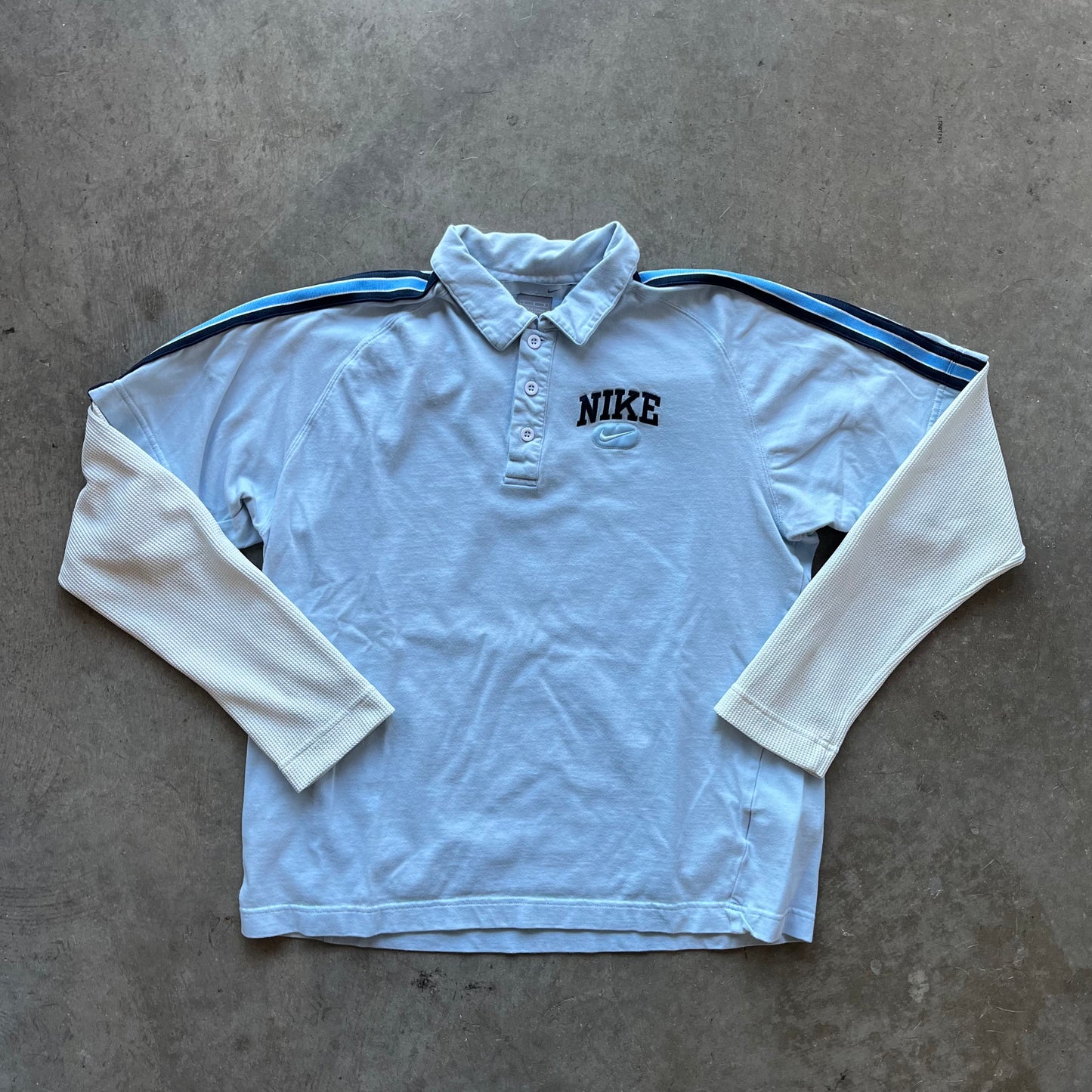 L 00s Double Sleeve Nike Polo