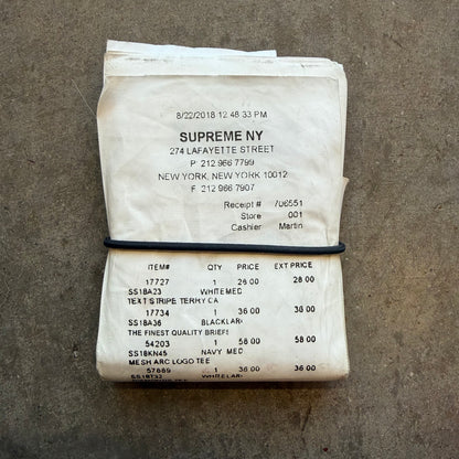 Supreme Margiela Receipt Wallet