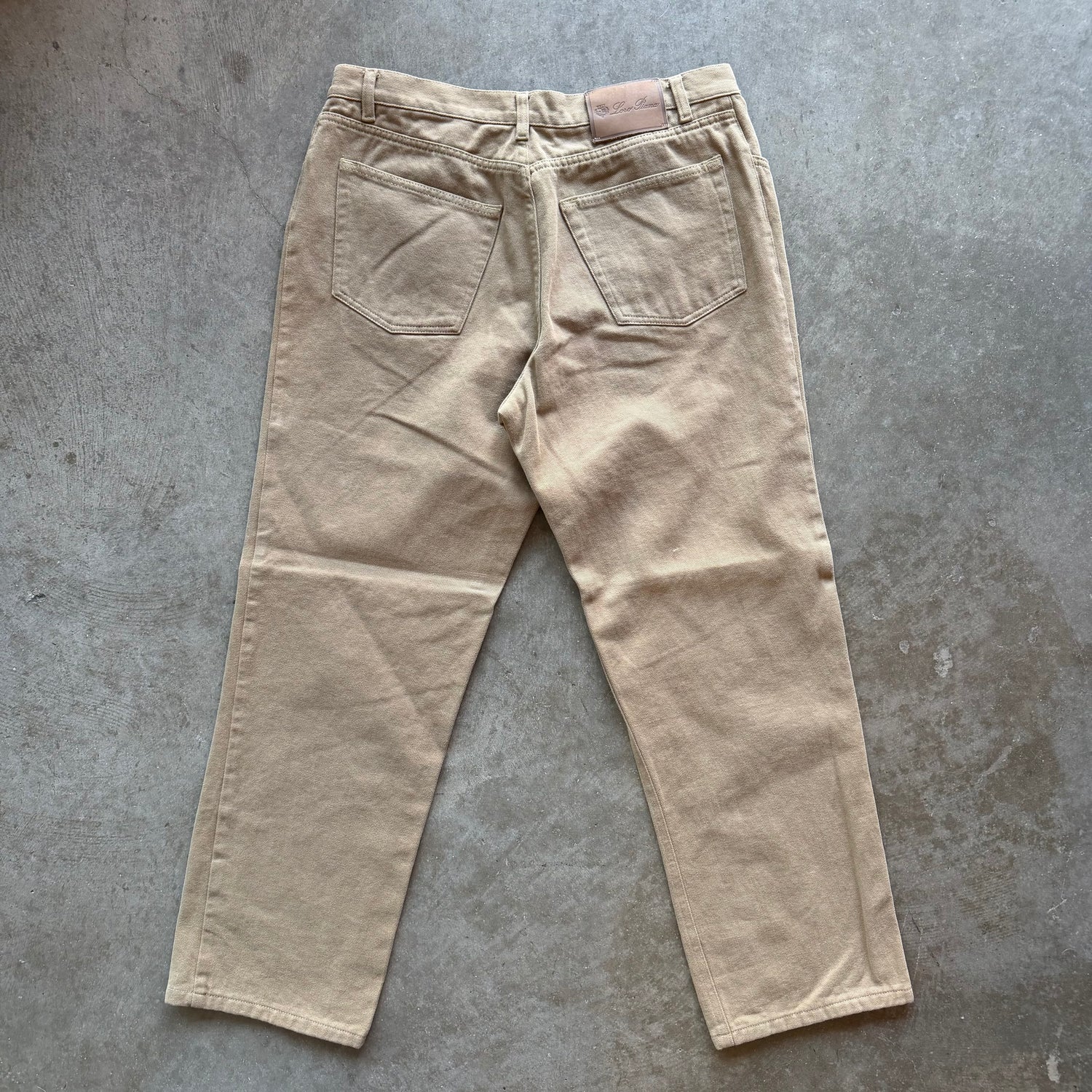 34x28 Loro Piana Beige Jeans