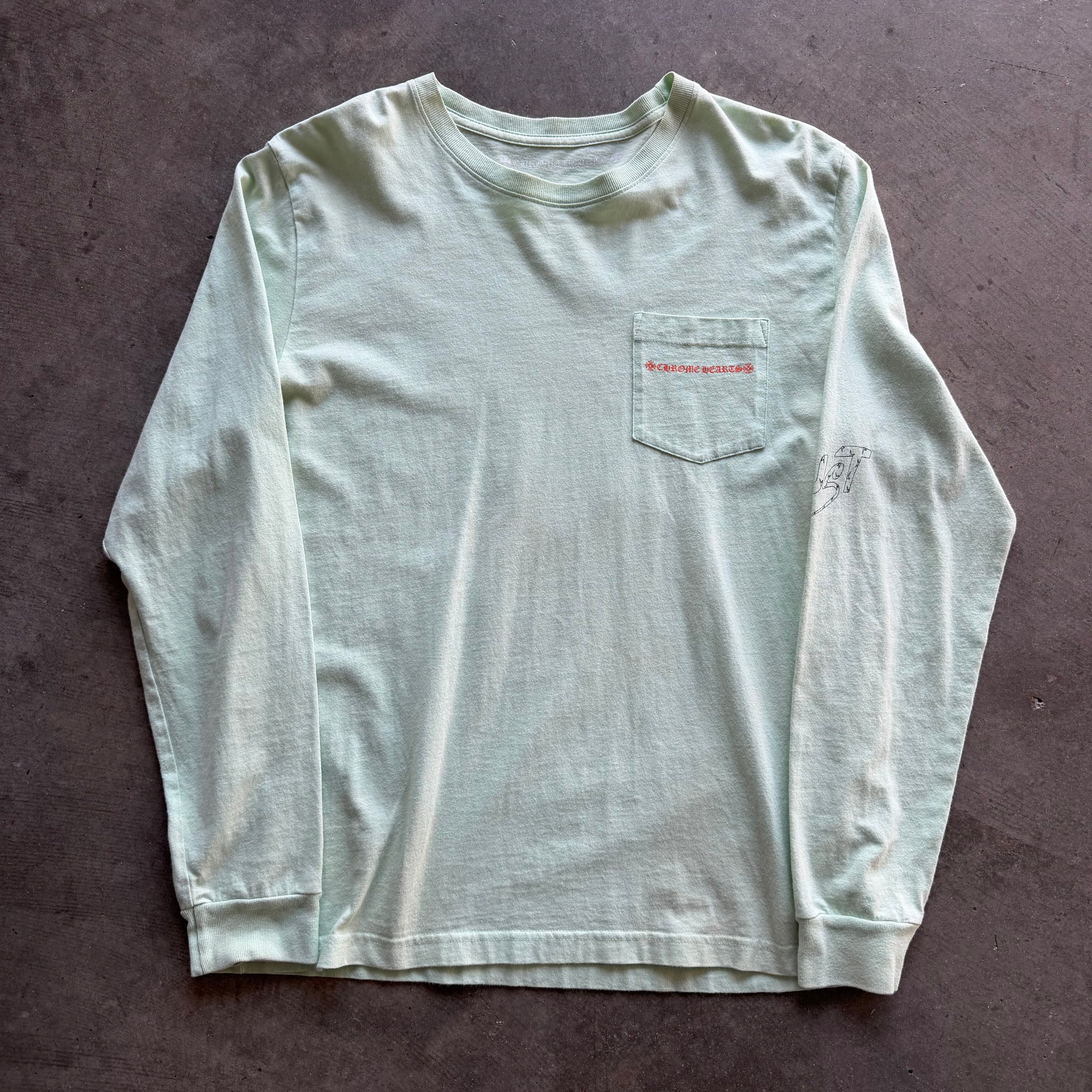 L Chrome Hearts Matty Boy Lust L/S Seagram Green