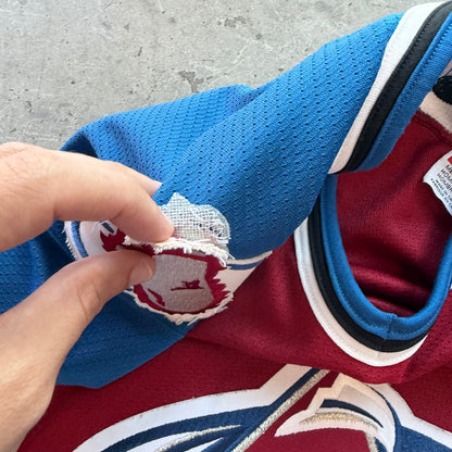 M 90s Colorado Avalanche Hockey Jersey