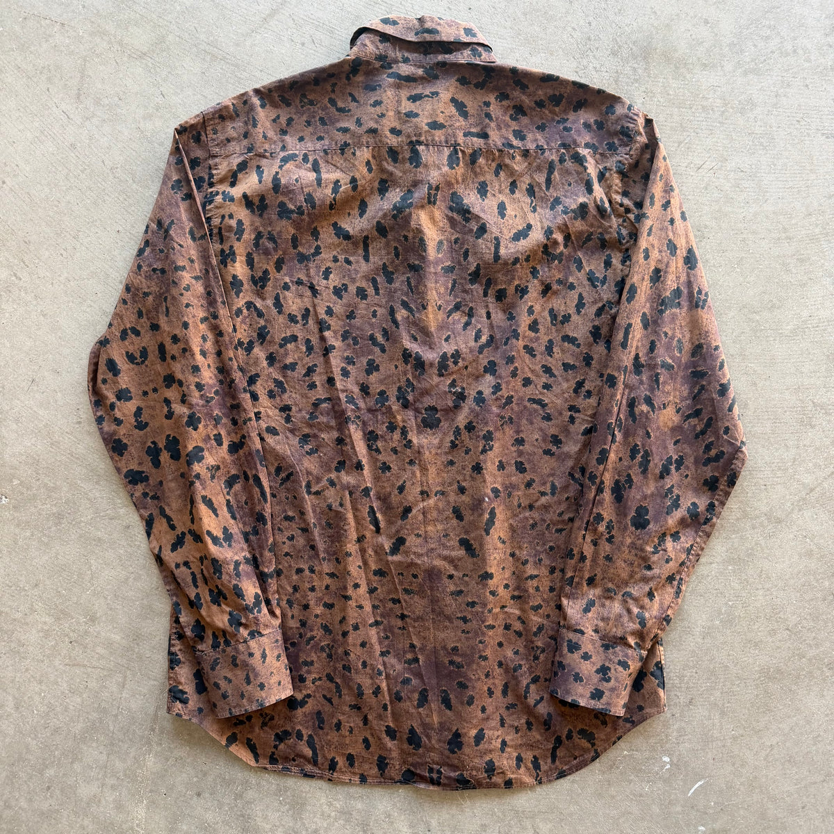 L Prada Cheetah Print Button Up