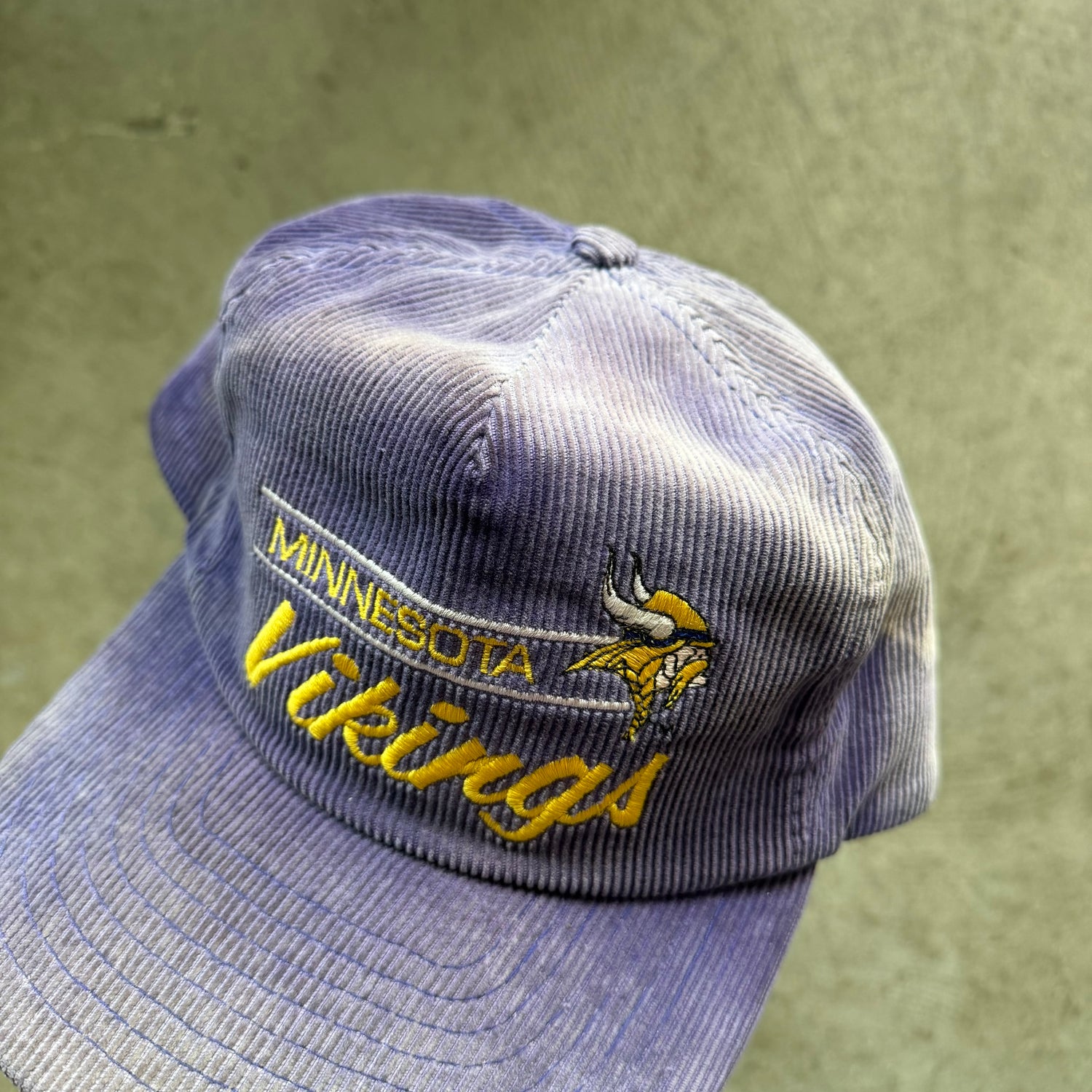 90s Corduroy Vikings SnapBack
