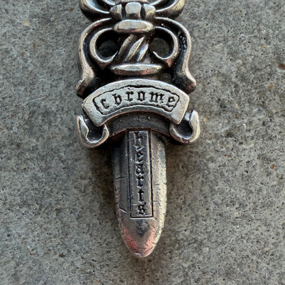 Chrome Hearts Dagger Zipper Pendant