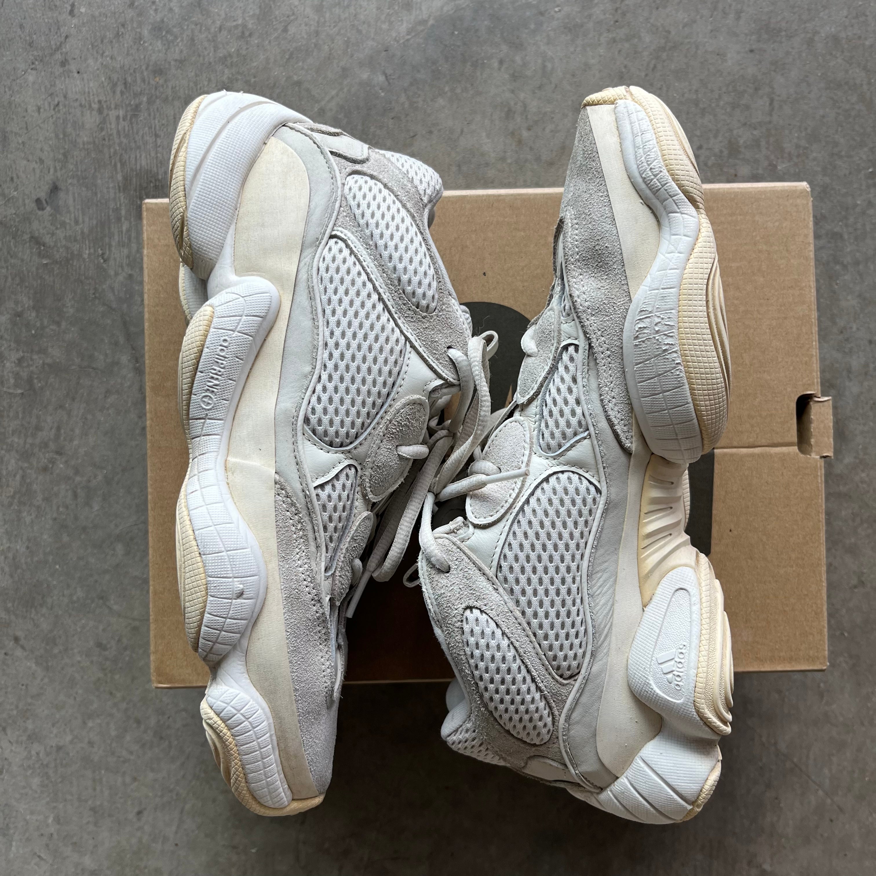9 Used Yeezy 500 Ash Grey