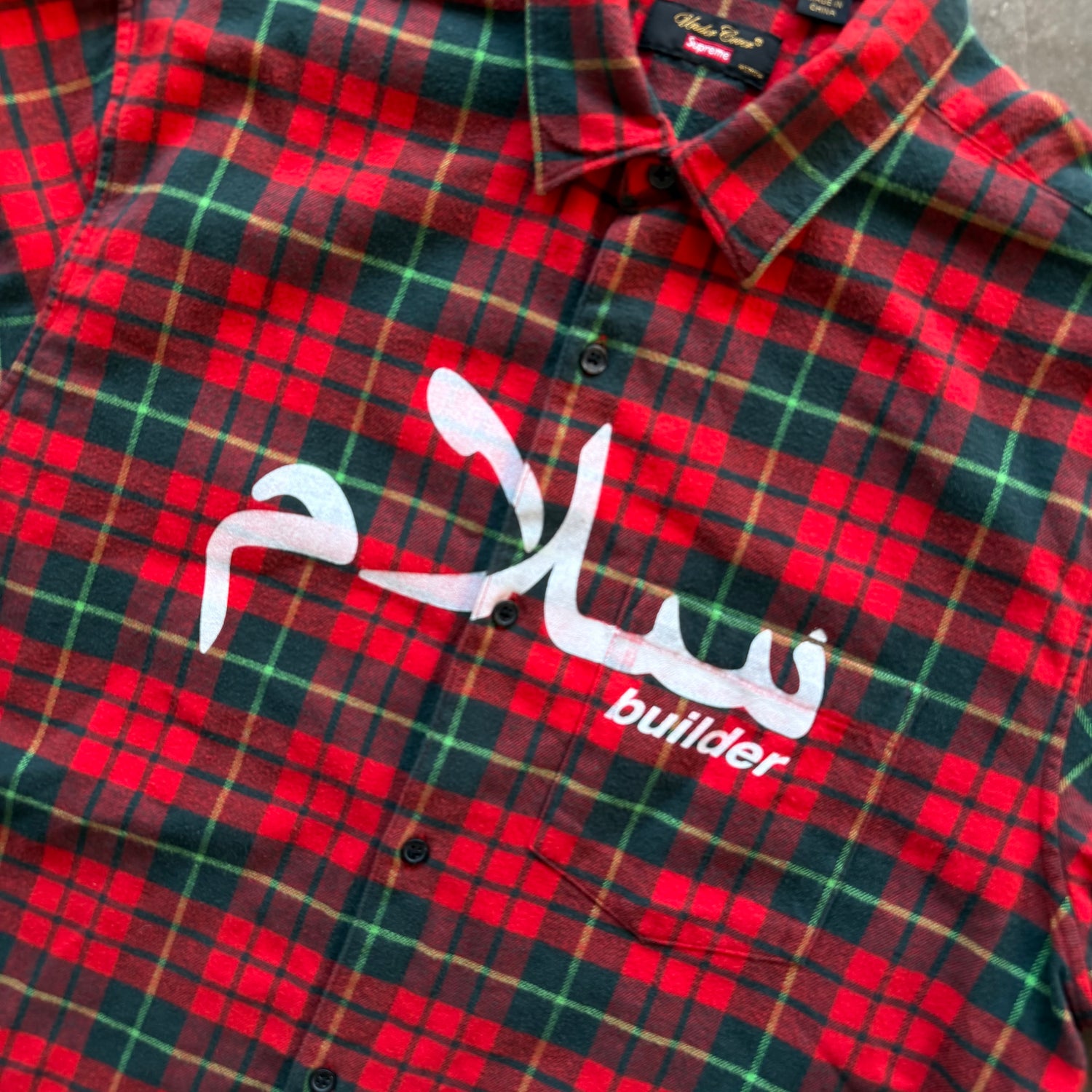 M Supreme Undercover Flannel Shirt