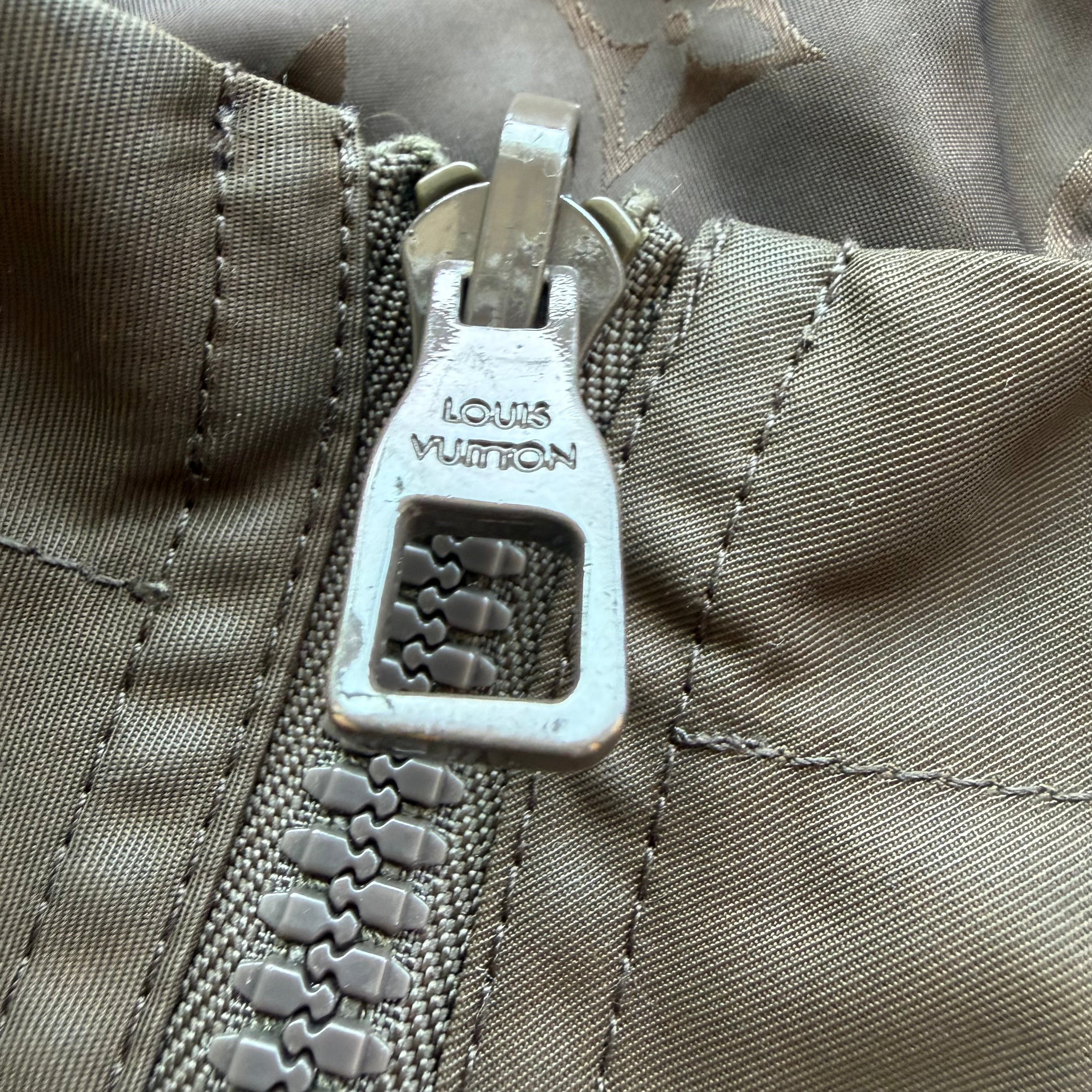 Louis Vuitton Reversible Nylon Windbreaker Brown