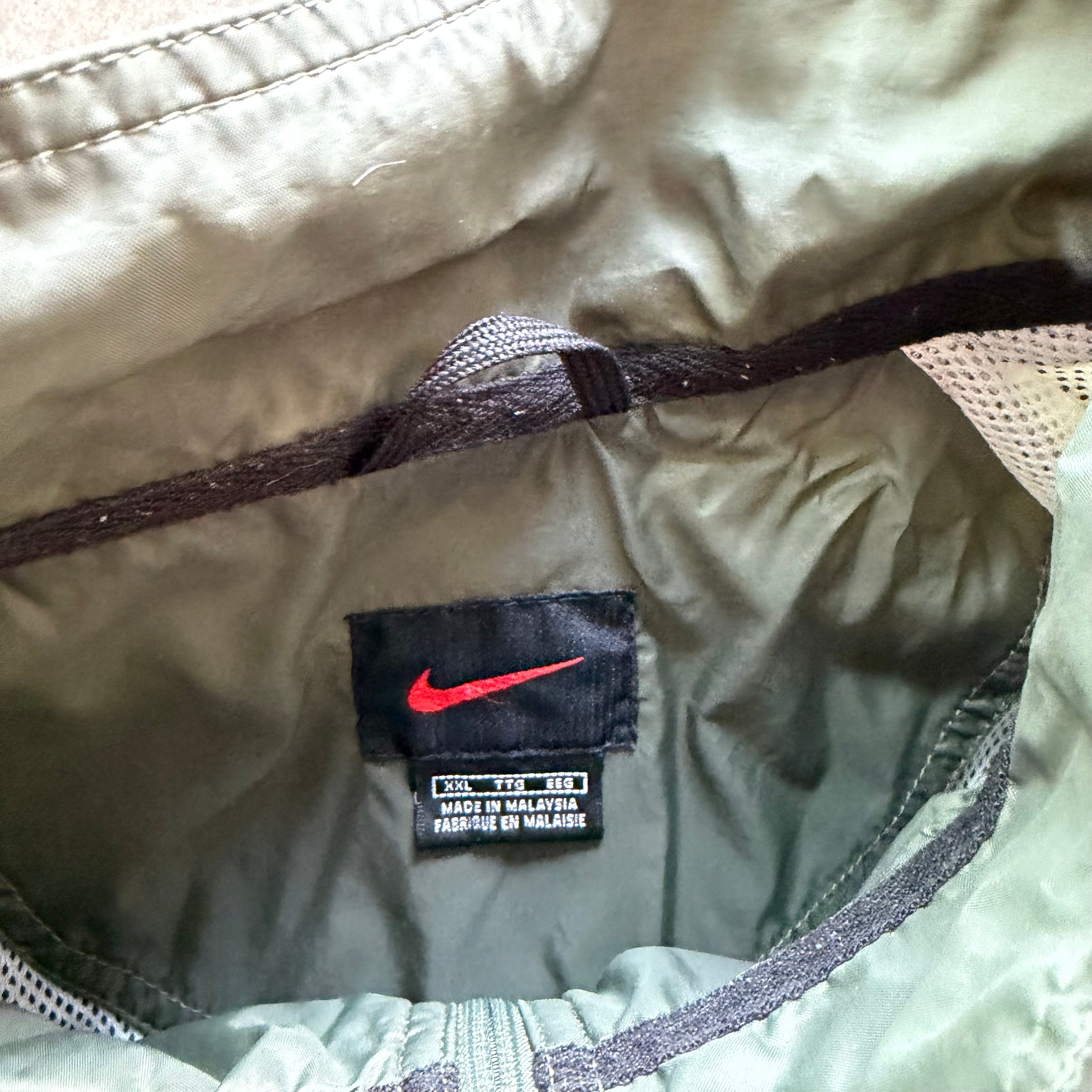 XXL 00s Olive Green Nike Jacket