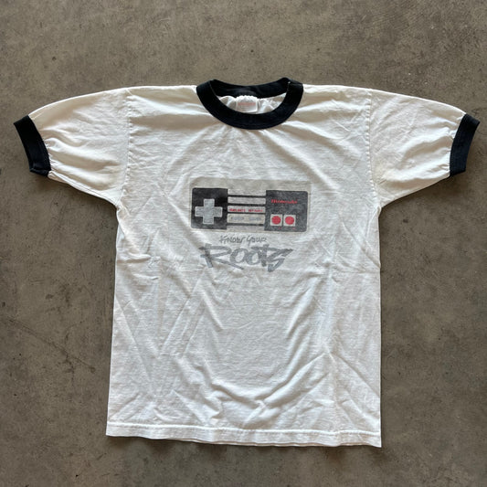 M 00s Nintendo Ringer Tee